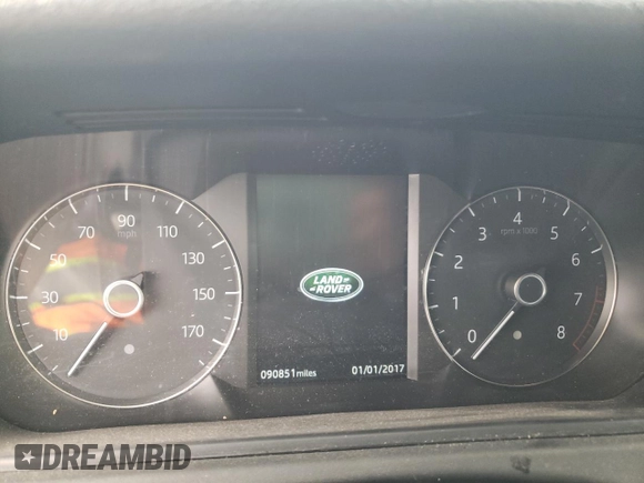 2019 Land Rover Range Rover Velar S with VIN SALYB2EX5KA784275, listed as a Copart auction lot 54759415 with 90,851 mi miles and Salvage title. Bid and sale history available at DreamBid. Image 9.