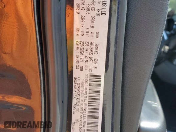 2016 Dodge Durango Limited with VIN 1C4RDHDG0GC467039, listed as a Copart auction lot 52102555 with 105,936 mi miles and Salvage title. Bid and sale history available at DreamBid. Image 15.