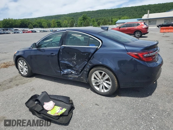 2015 Buick Regal Premium I с VIN 2G4GN5EX4F9280065, выставлен на аукционе Copart как лот 57507225 с пробегом 81 251 миль миль и Списание • Salvage title. История ставок и продаж доступна на DreamBid. Изображение 2.