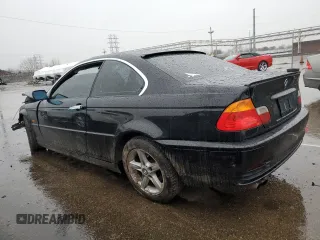 2003 BMW 3 Series 325Ci with VIN WBABN33433PG61379, listed as a Copart auction lot 82367874 with 113,967 mi miles and Salvage Title. Bid and sale history available at carsss.com. Image 2.