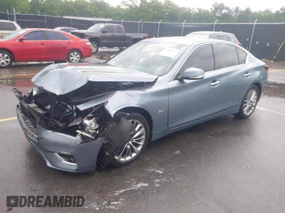 2020 Infiniti Q50 Luxe with VIN JN1EV7APXLM205739, listed as a IAAI auction lot 42084427 with 122,135 mi miles and . Bid and sale history available at DreamBid. Image 17.