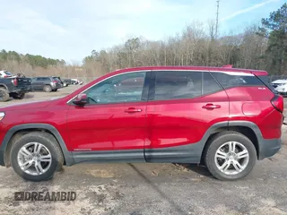 2019 GMC Terrain SLE with VIN 3GKALMEV9KL193203, listed as a IAAI auction lot 41679974 with 76,684 mi miles. Bid and sale history available at carsss.com. Image 14.