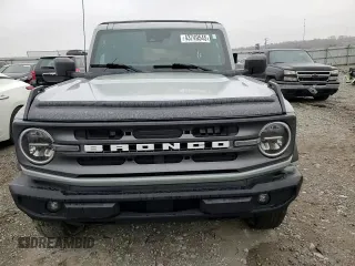 2021 Ford Bronco with VIN 1FMDE5BH9MLA96763, listed as a Copart auction lot 43749545 with 57,411 mi miles and Salvage Title. Bid and sale history available at DreamBid. Image 12.