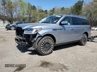 2021 Lincoln Navigator Black Label z VIN 5LMJJ2TT9MEL20938, wystawiony jako Copart lot #48092264 z przebiegiem 36 161 mil mil oraz . Historia ofert i sprzedaży dostępna na DreamBid. Obrazek 1.