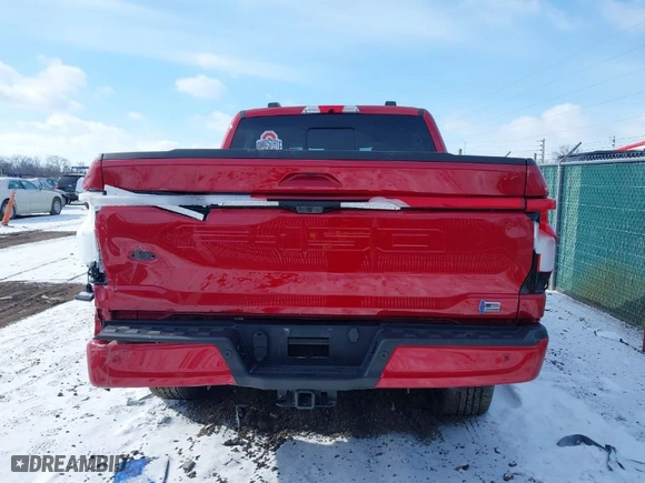 2023 Ford F-150 Lightning Pro with VIN 1FTVW1EL3PWG33595, listed as a IAAI auction lot 41609732 with NaN miles. Bid and sale history available at carsss.com. Image 16.