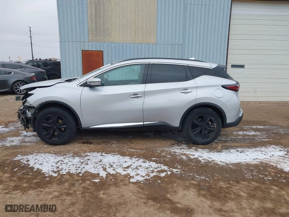 2020 Nissan Murano SV with VIN 5N1AZ2BS2LN104917, listed as a IAAI auction lot 41548553 with 148,142 mi miles. Bid and sale history available at carsss.com. Image 15.