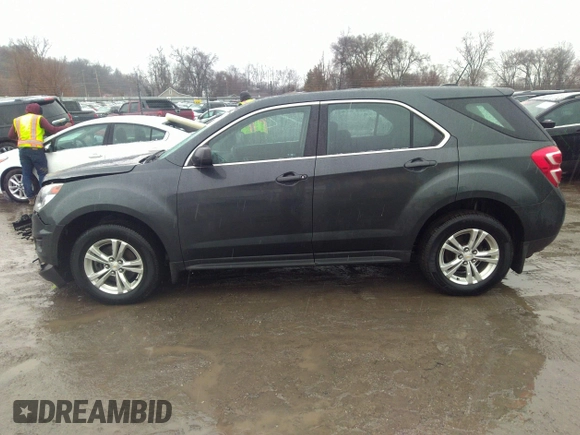 2017 Chevrolet Equinox LS with VIN 2GNALBEK4H1588428, listed as a IAAI auction lot 41728660 with 126,610 mi miles and . Bid and sale history available at carsss.com. Image 14.
