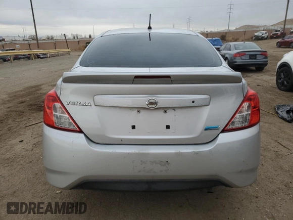 2015 Nissan Versa SV with VIN 3N1CN7AP3FL817111, listed as a Copart auction lot 45658245 with 127,198 mi miles and Salvage Title. Bid and sale history available at carsss.com. Image 6.