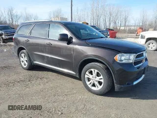 2013 Dodge Durango SXT with VIN 1C4RDJAG3DC512367, listed as a IAAI auction lot 41721437 with 176,092 mi miles. Bid and sale history available at carsss.com. Image 1.