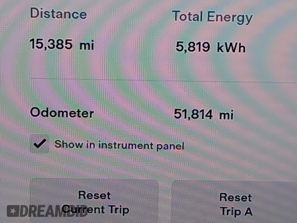 2016 Tesla Model X 70D z VIN 5YJXCBE29GF018794, wystawiony jako IAAI lot #42129574 z przebiegiem 51 814 mil mil oraz . Historia ofert i sprzedaży dostępna na DreamBid. Obrazek 15.