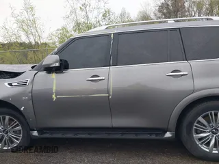 2018 Infiniti QX80 with VIN JN8AZ2NFXJ9664942, listed as a IAAI auction lot 41817171 with 126,294 mi miles. Bid and sale history available at carsss.com. Image 15.