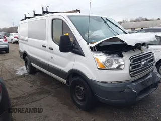 2017 Ford Transit with VIN 1FTYR1YM1HKA74534, listed as a IAAI auction lot 40861075 with 78,004 mi miles. Bid and sale history available at carsss.com. Image 1.