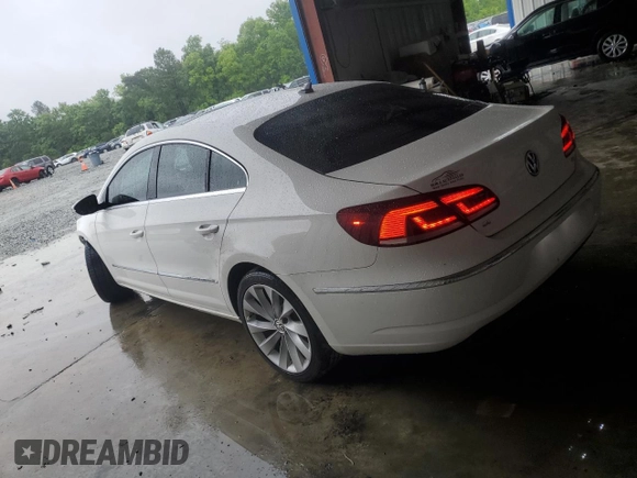 2013 Volkswagen CC VR6 Lux with VIN WVWHU7AN2DE500728, listed as a Copart auction lot 80420134 with 123,161 mi miles and Non Repairable. Bid and sale history available at carsss.com. Image 2.