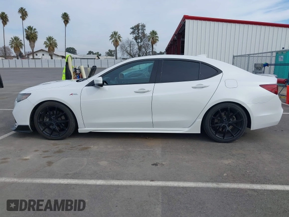 2019 Acura TLX w/A-Spec Pkg with VIN 19UUB1F60KA006344, listed as a IAAI auction lot 41429268 with 113,805 mi miles. Bid and sale history available at carsss.com. Image 14.