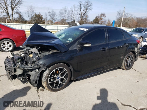 2015 Ford Focus SE with VIN 1FADP3F26FL375606, listed as a Copart auction lot 45540375 with 90,022 mi miles and Salvage Title. Bid and sale history available at carsss.com. Image 1.