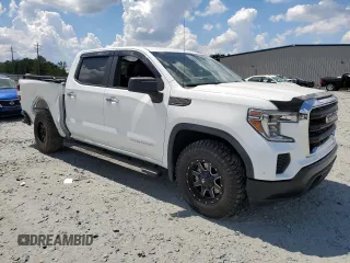 2019 GMC Sierra 1500 with VIN 3GTP8AEF0KG169945, listed as a Copart auction lot 69431164 with 156,160 mi miles and Salvage Title. Bid and sale history available at DreamBid. Image 4.