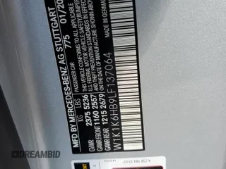 2020 Mercedes-Benz E-Class E 450 with VIN W1K1K6HB9LF137064, listed as a Copart auction lot 73374534 with 12,560 mi miles and Salvage Title. Bid and sale history available at carsss.com. Image 12.
