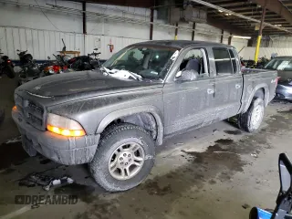 2003 Dodge Dakota Sport with VIN 1D7HG38X43S229006, listed as a Copart auction lot 44932005 with 226,935 mi miles and Salvage Title. Bid and sale history available at carsss.com. Image 1.