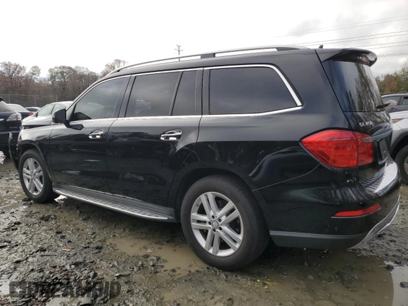 2016 Mercedes-Benz GL with VIN 4JGDF6EE8GA644336, listed as a Copart auction lot 80755284 with 74,101 mi miles and Salvage Title. Bid and sale history available at carsss.com. Image 2.