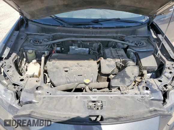 2011 Mitsubishi Outlander SE with VIN JA4AS3AW4BU036458, listed as a Copart auction lot 56501535 with 218,646 mi miles and Salvage title. Bid and sale history available at DreamBid. Image 12.