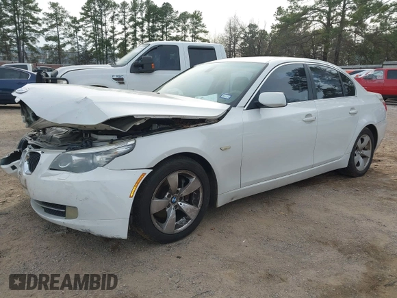 2008 BMW 5 Series 528i with VIN WBANU53528CT03304, listed as a IAAI auction lot 41300506 with 150,570 mi miles and . Bid and sale history available at carsss.com. Image 2.
