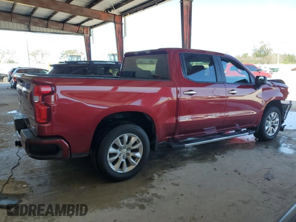2020 Chevrolet Silverado 1500 Custom with VIN 3GCPWBEF2LG152545, listed as a Copart auction lot 50249955 with 96,417 mi miles and Salvage Title. Bid and sale history available at carsss.com. Image 3.