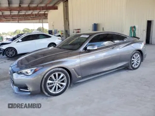 2018 Infiniti Q60 Luxe with VIN JN1EV7EK8JM342142, listed as a Copart auction lot 44695825 with 100,389 mi miles and Non Repairable. Bid and sale history available at DreamBid. Image 1.