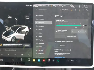 2021 Tesla Model Y Long Range with VIN 5YJYGDEE6MF122363, listed as a IAAI auction lot 41952018 with 54,263 mi miles and . Bid and sale history available at carsss.com. Image 17.
