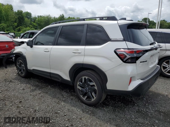 2025 Subaru Forester Limited with VIN JF2SLDRC2SH417226, listed as a Copart auction lot 63832325 with 8,158 mi miles and Salvage title. Bid and sale history available at DreamBid. Image 2.