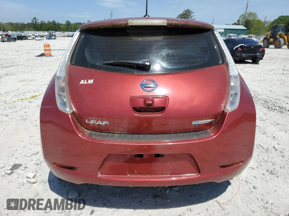2015 Nissan LEAF S z VIN 1N4AZ0CP5FC308085, wystawiony jako Copart lot #53683985 z przebiegiem Nie podano mil oraz Szkody całkowita. Historia ofert i sprzedaży dostępna na DreamBid. Obrazek 6.