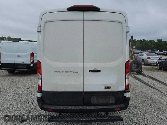 2021 Ford Transit Cargo with VIN 1FTBR1C85MKA81464, listed as a Copart auction lot 53979985 with 90,127 mi miles and Salvage Title. Bid and sale history available at DreamBid. Image 6.