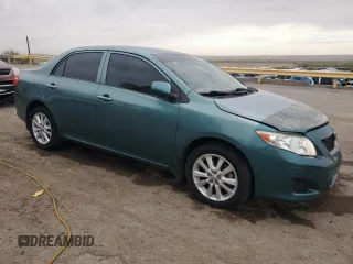 2009 Toyota Corolla with VIN JTDBL40E39J040700, listed as a Copart auction lot 52193715 with 167,837 mi miles and Salvage Title. Bid and sale history available at carsss.com. Image 4.