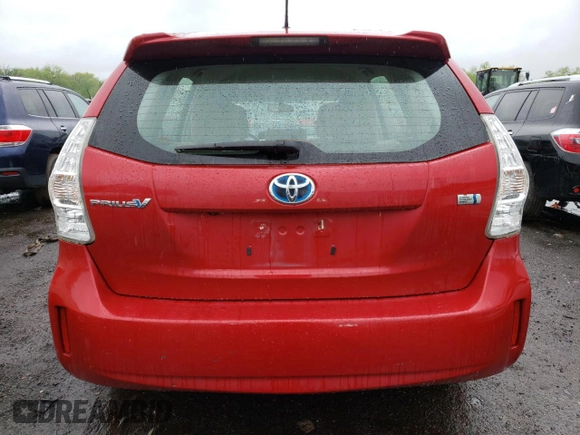 2012 Toyota Prius Two with VIN JTDZN3EU3C3091659, listed as a Copart auction lot 54978955 with 226,470 mi miles and Clean Title. Bid and sale history available at DreamBid. Image 6.
