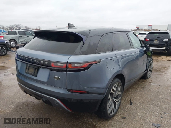 2018 Land Rover Range Rover Velar R-Dynamic HSE with VIN SALYM2RX8JA720671, listed as a IAAI auction lot 41556928 with 1 mi miles. Bid and sale history available at carsss.com. Image 4.