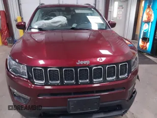 2021 Jeep Compass Altitude with VIN 3C4NJDBB8MT547261, listed as a IAAI auction lot 42066421 with 99,188 mi miles and . Bid and sale history available at DreamBid. Image 12.
