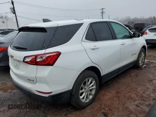 2019 Chevrolet Equinox LT z VIN 2GNAXUEV1K6228165, wystawiony jako Copart lot #45096004 z przebiegiem 81 592 mil mil oraz Szkoda całkowita • Salvage title. Historia ofert i sprzedaży dostępna na DreamBid. Obrazek 3.