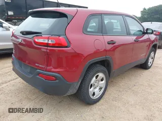 2015 Jeep Cherokee Sport with VIN 1C4PJMAB2FW708811, listed as a IAAI auction lot 42571034 with 116,790 mi miles and . Bid and sale history available at DreamBid. Image 4.