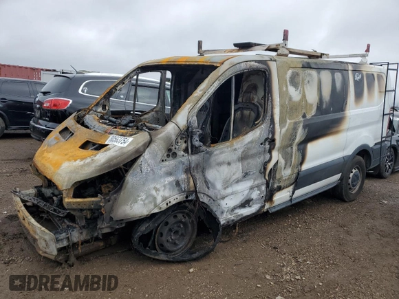 2016 Ford Transit Cargo with VIN 1FTYR1ZM5GKB43612, listed as a Copart auction lot 80563754 with Not provided miles and Salvage title. Bid and sale history available at DreamBid. Image 1.