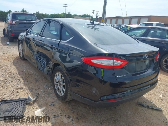 2016 Ford Fusion S z VIN 3FA6P0G73GR121162, wystawiony jako IAAI lot #42298022 z przebiegiem 160 978 mil mil oraz . Historia ofert i sprzedaży dostępna na DreamBid. Obrazek 3.