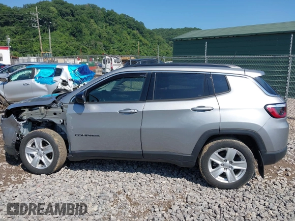 2022 Jeep Compass Latitude с VIN 3C4NJDBB1NT134602, выставлен на аукционе IAAI как лот 42632572 с пробегом 29 755 миль миль и . История ставок и продаж доступна на DreamBid. Изображение 14.