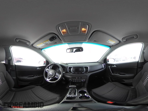 2018 Kia Sportage LX with VIN KNDPMCAC8J7324190, listed as a IAAI auction lot 41599162 with 41,573 mi miles. Bid and sale history available at carsss.com. Image 19.