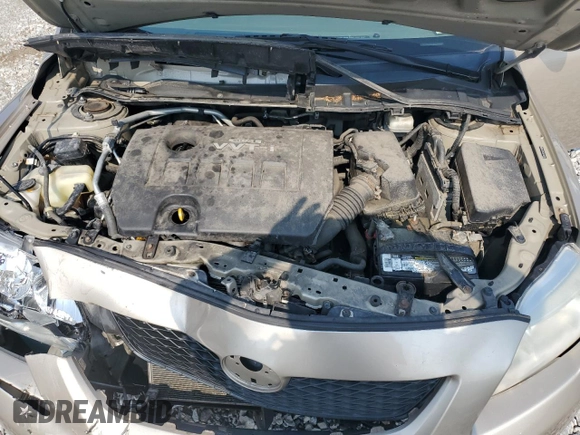 2010 Toyota Corolla with VIN 2T1BU4EE1AC496779, listed as a Copart auction lot 62854035 with 158,502 mi miles and Salvage title. Bid and sale history available at DreamBid. Image 11.