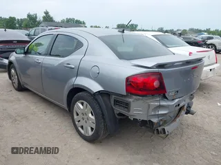2014 Dodge Avenger SE with VIN 1C3CDZAG1EN217878, listed as a IAAI auction lot 42658793 with 172,079 mi miles and . Bid and sale history available at DreamBid. Image 3.