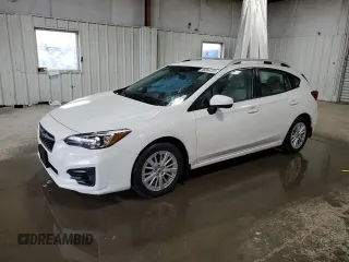 2018 Subaru Impreza Premium with VIN 4S3GTAB64J3703081, listed as a Copart auction lot 46864125 with 31,669 mi miles and Salvage Title. Bid and sale history available at carsss.com. Image 1.