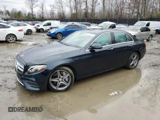 2017 Mercedes-Benz E-Class E 300 Luxury with VIN WDDZF4JB4HA177580, listed as a Copart auction lot 37167973 with 49,351 mi miles. Bid and sale history available at carsss.com. Image 1.