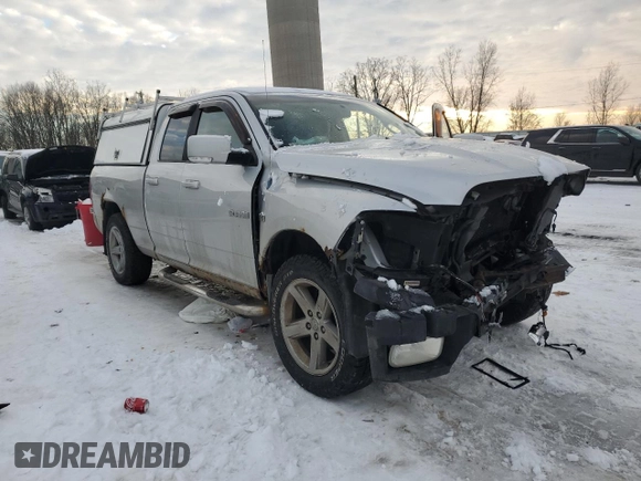 2009 Dodge 1500 Sport with VIN 1D3HV18T69S785822, listed as a Copart auction lot 88335545 with 191,679 mi miles and Clean title. Bid and sale history available at DreamBid. Image 4.