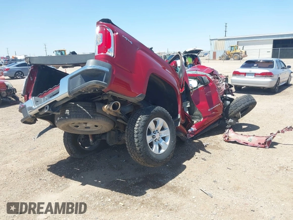 2017 GMC Canyon 4WD SLE с VIN 1GTG6CEN4H1179684, выставлен на аукционе IAAI как лот 42301671 с пробегом Не указан миль и . История ставок и продаж доступна на DreamBid. Изображение 4.