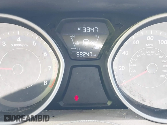 2014 Hyundai Elantra SE z VIN KMHDH4AE1EU176823, wystawiony jako IAAI lot #42236899 z przebiegiem 59 247 mil mil oraz . Historia ofert i sprzedaży dostępna na DreamBid. Obrazek 7.