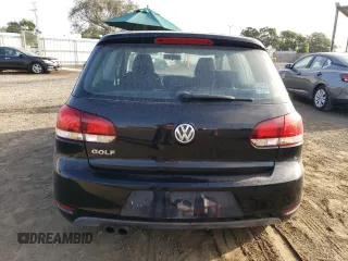 2010 Volkswagen Golf with VIN WVWAA7AJ5AW220959, listed as a Copart auction lot 75882224 with 119,463 mi miles and Salvage title. Bid and sale history available at DreamBid. Image 6.