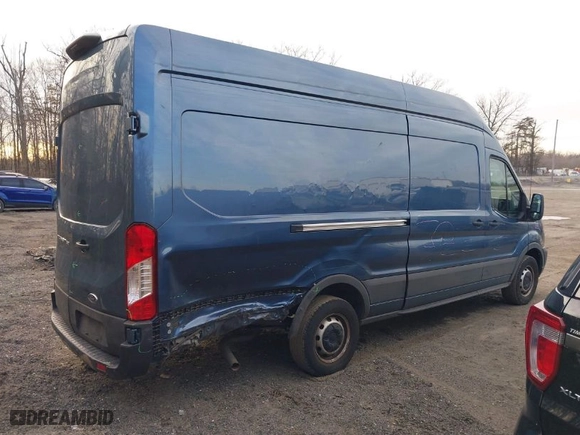 2023 Ford Transit Cargo Van with VIN 1FTBR3X86PKA19968, listed as a IAAI auction lot 41587524 with 44,987 mi miles. Bid and sale history available at carsss.com. Image 13.